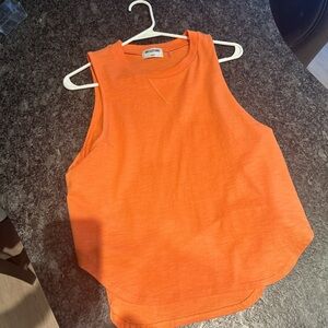Women’s Medium LNA Clothing oversized orange tank NWOT from Evereve. Never worn